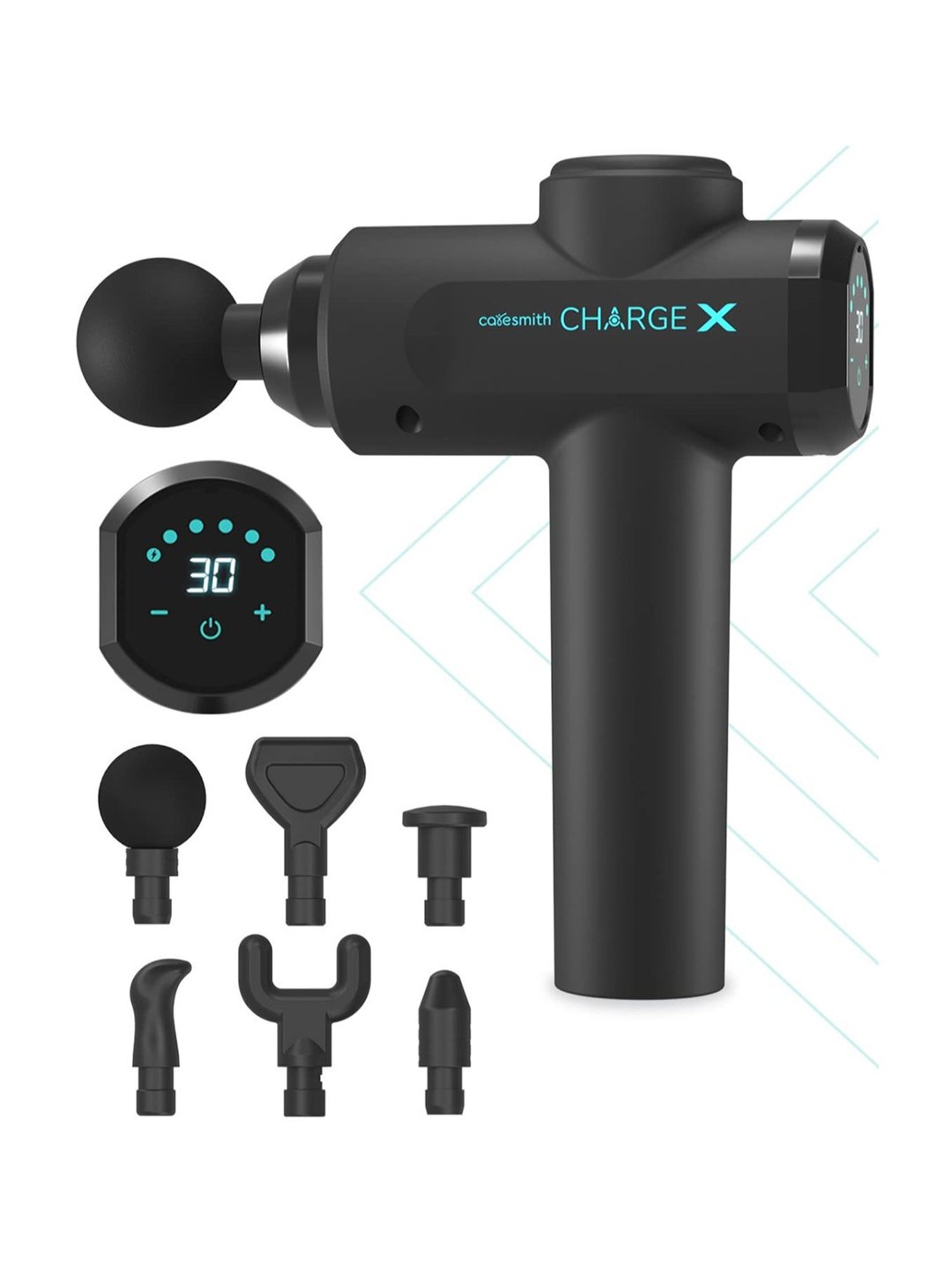 Caresmith Bloom Rose Quartz Gua Sha Face Massage Tool for Women, Battery Powered (Rose Quartz)