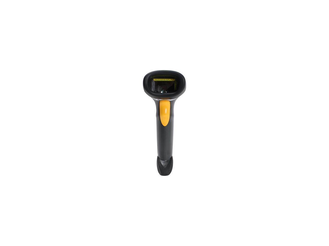 LS2208-SR Zebra Symbol LS2208 Corded Handheld 1D Laser Barcode Scanner, USB, RS232, KBW, TGCS (IBM) 46XX over RS485, USB Kit, Black - LS2208-SR20007R-NA