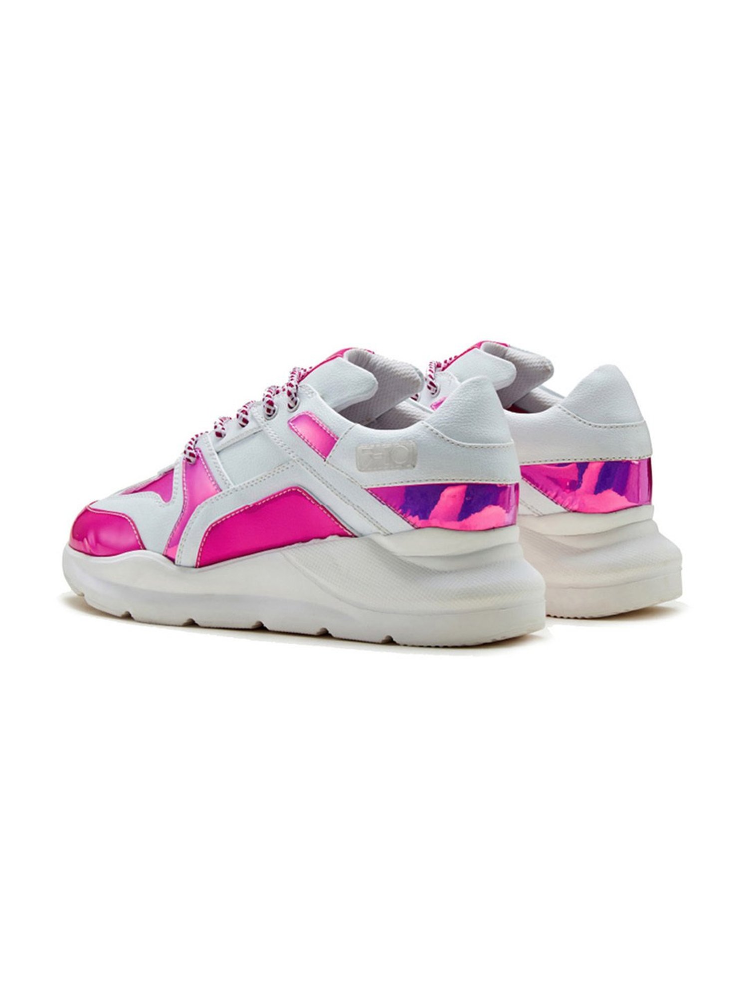 7-10 Women's White & Pink 307 Summer Collection Sneakers