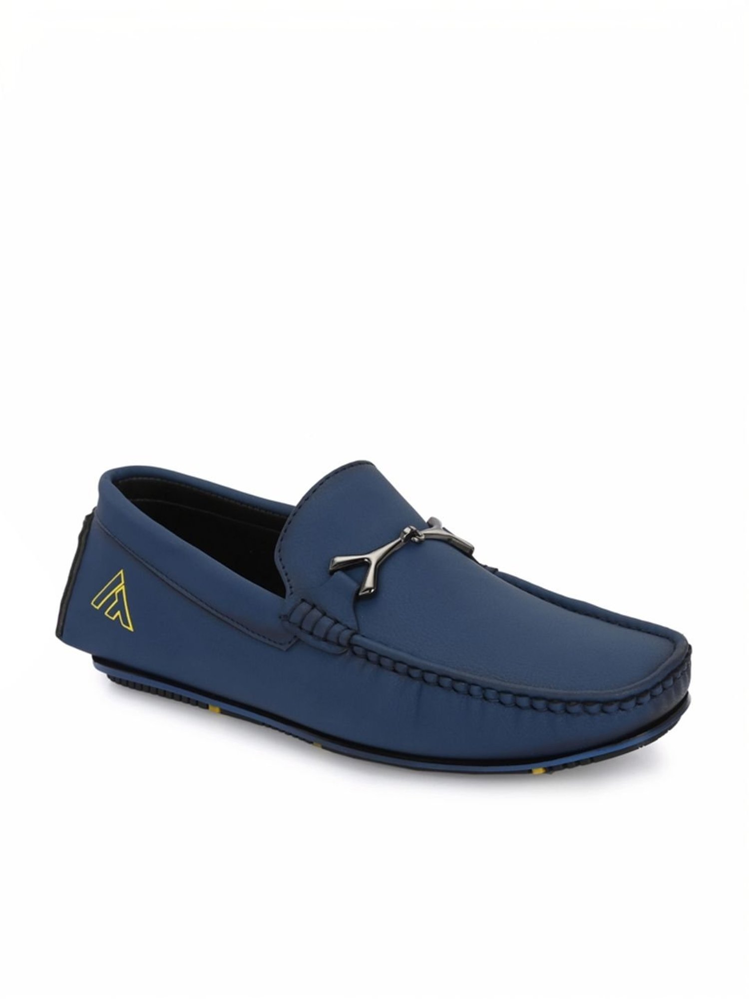 Alberto Torresi Men's Blue Casual Loafers
