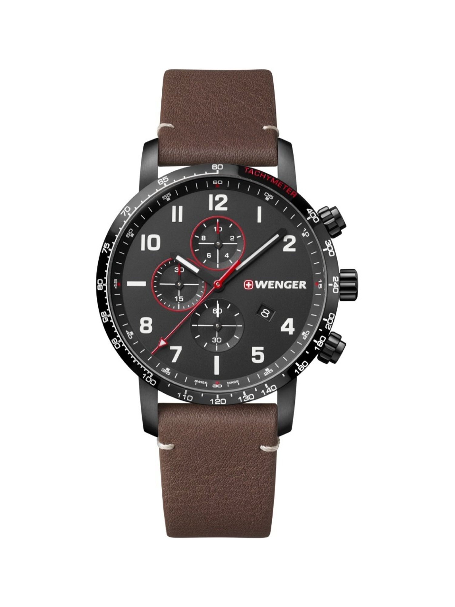 Wenger Swiss Made 01.1543.107 Attitude Chrono Analog Watch for Men