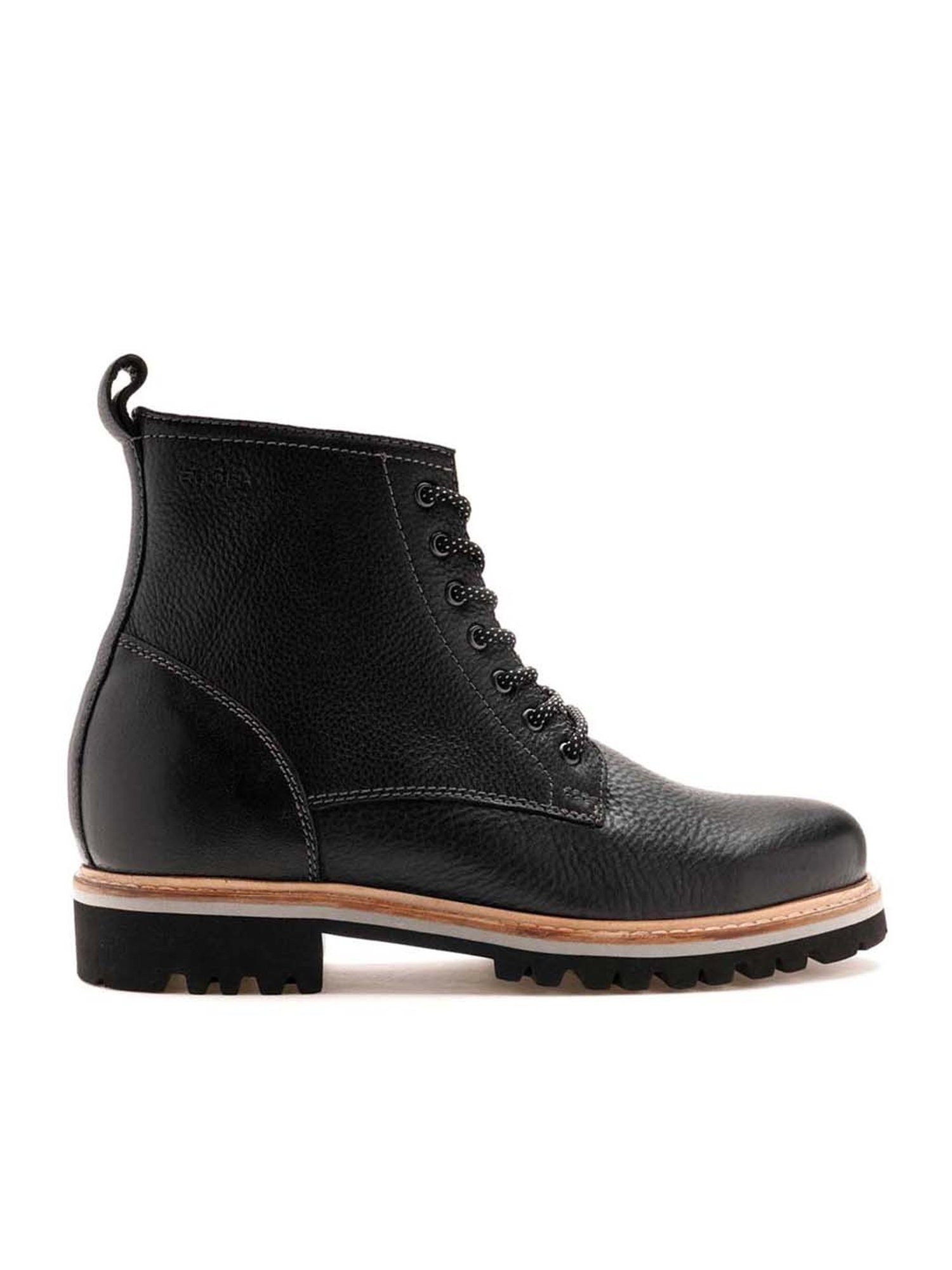 Ruosh Men's Black Derby Boots