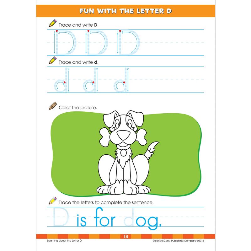 Big Kindergarten Workbook, Ages 5-6 (School Zone Publishing) (Paperback)