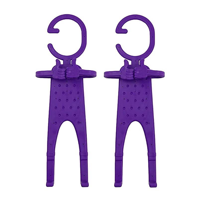 Flexible Cell Phone Holder HandsFree Universal Car MountGPS Navigation Battery Charging Desktop Stand 2 Packs Purple