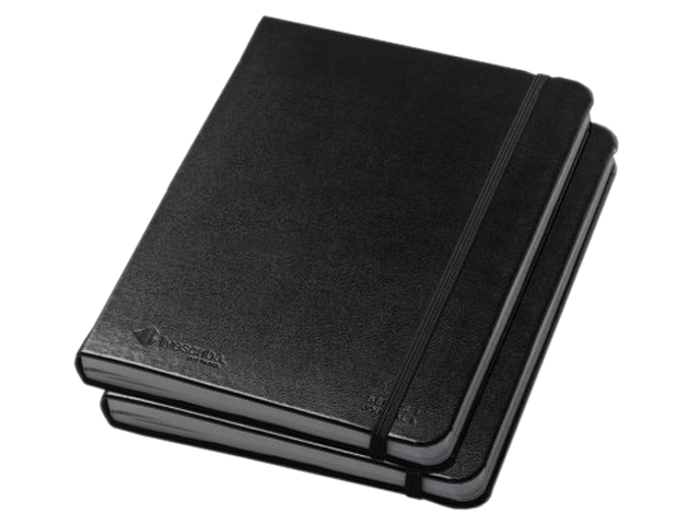 Livescribe ANA-00006 Unlined Black 1-2 Journal - 2 Pack