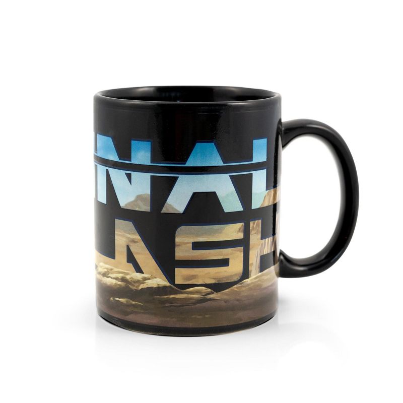 Funky People Dragon Ball Z Character Vegeta 14oz Mug That Changes Colors From Liquid Temperature