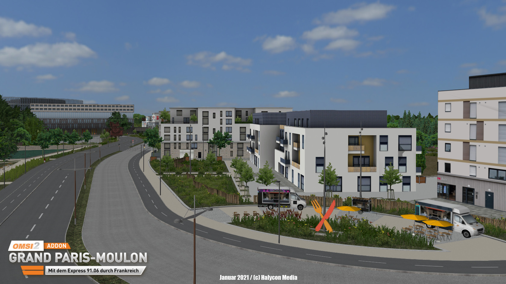 OMSI 2 Add-On E-Bus Hamburg  [Online Game Code]