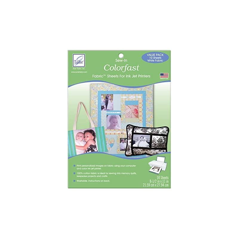 Colorfast White Printer Fabric