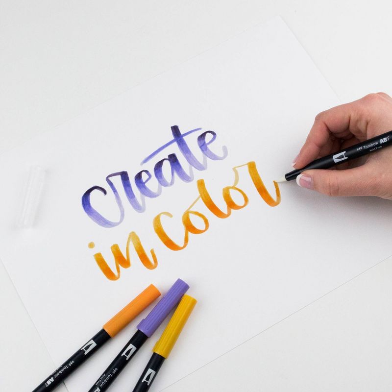 Tombow 10ct Dual Brush Pen Art Markers - Secondary