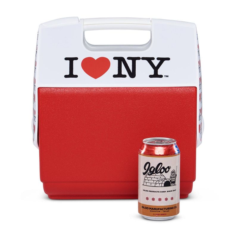 Igloo Playmate Pal I Love NY 7qt Portable Cooler - Red