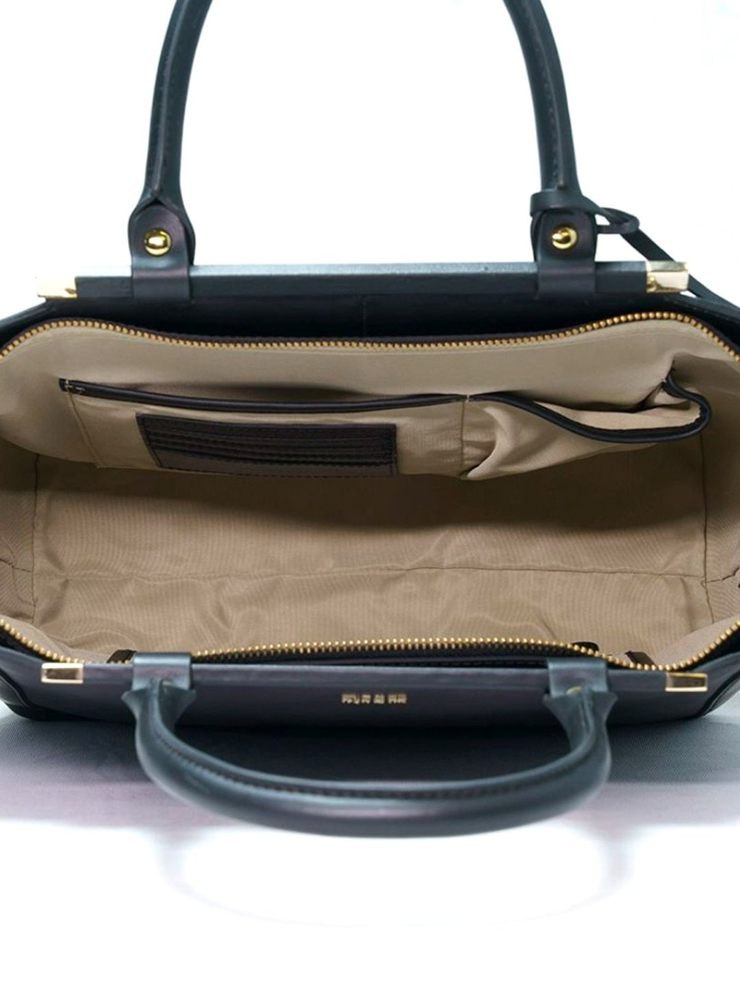 RI2K London Black Vibora Leather Large Textured Tote Bag