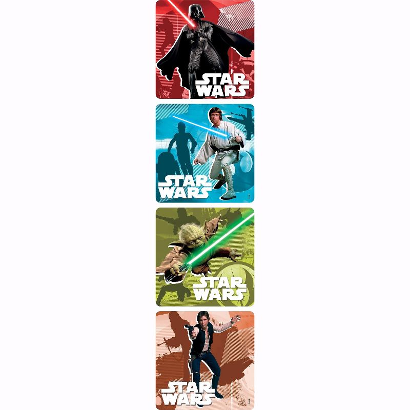 SandyLion Star Wars Saga Stickers 250 per Roll Assorted Colors 1787453
