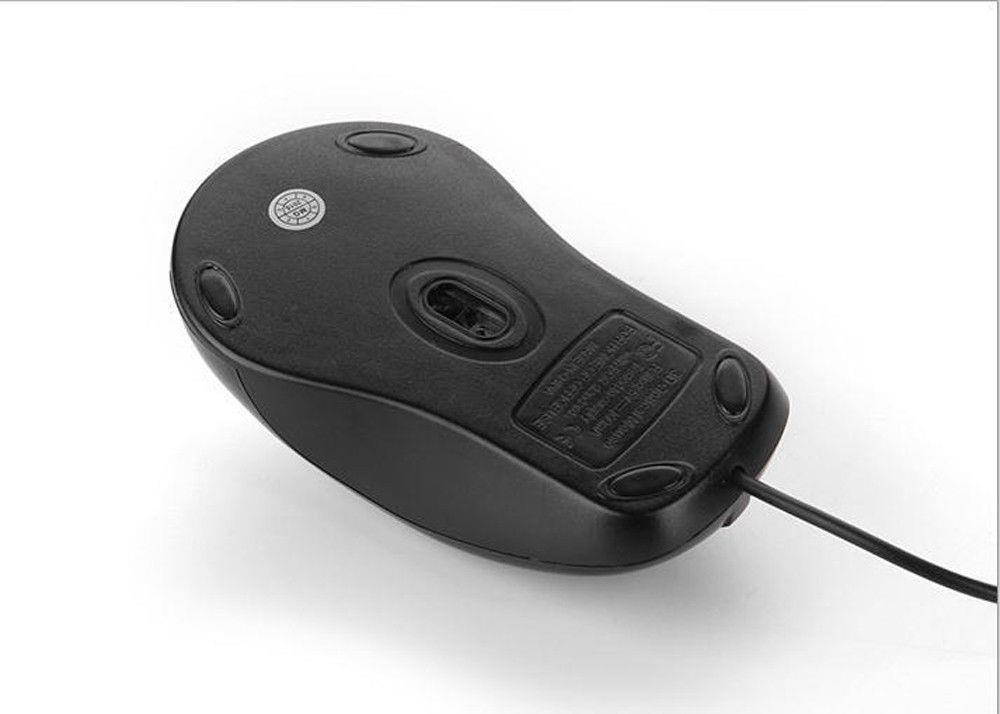 Optical USB Ergonomic Office Gaming Mouse Work Mice For Computer PC Laptop
