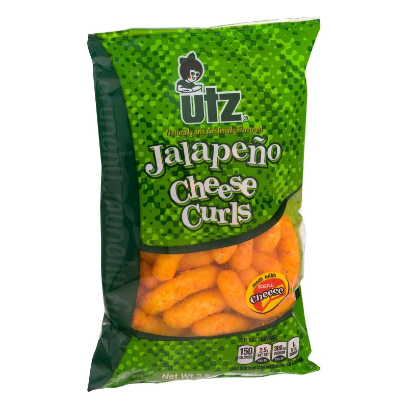 Utz Jalapeno Cheese Curls - 3.5oz