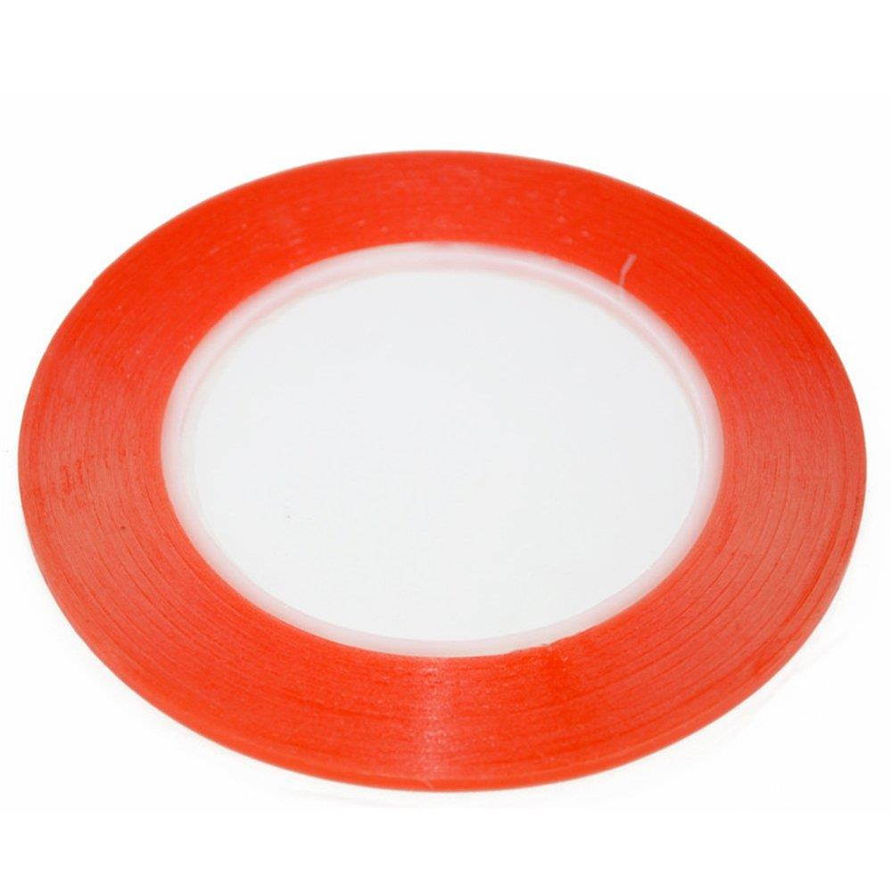 3pcs/bag 25 meters Mixed size 1mm/2mm/3mm/ For 3M Double Sided Tape Sticky Red for Mobile Phone LCD Pannel Display Screen Repair Housing