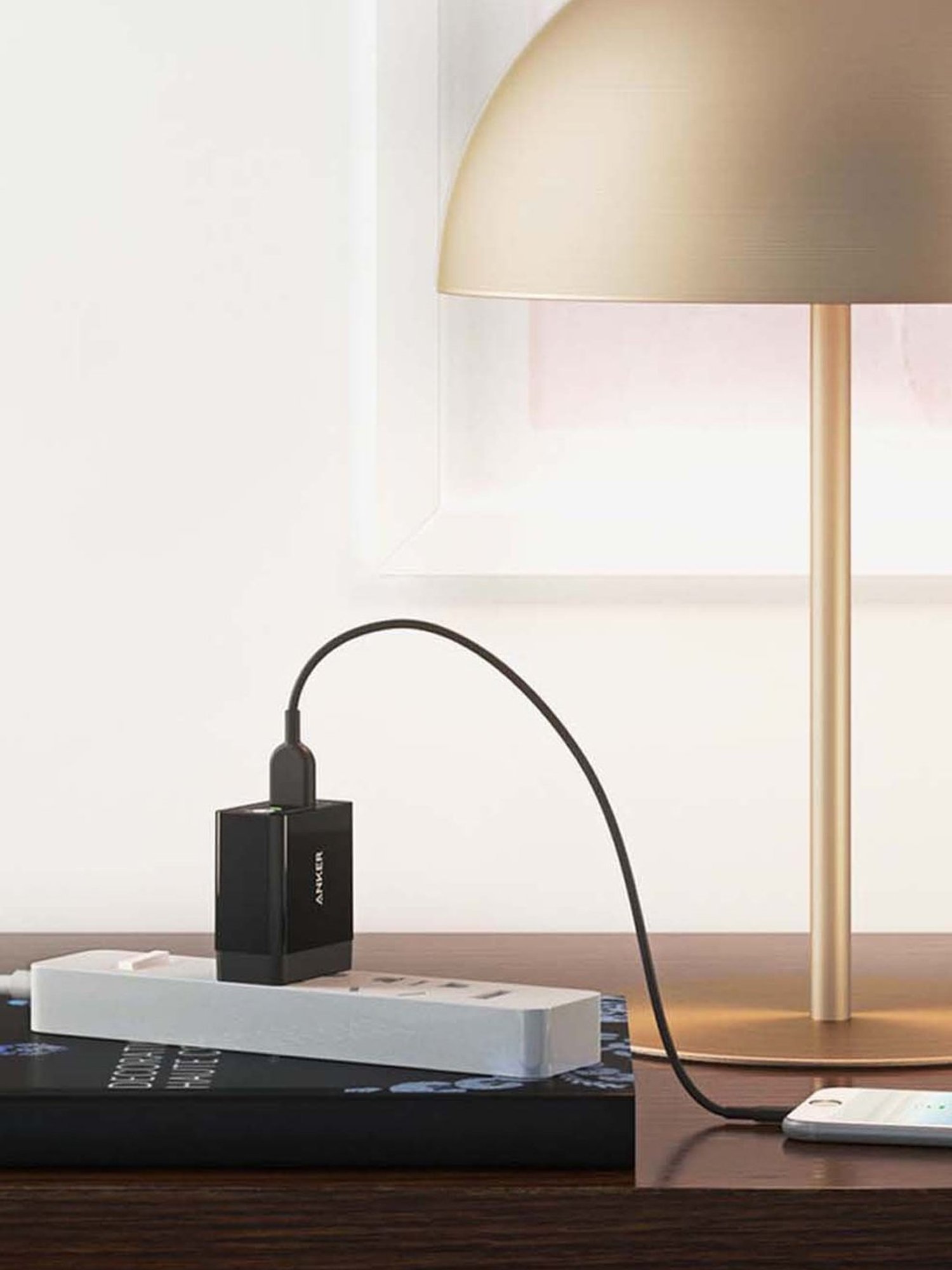 Anker Powerport Plus A2013Y11 Qualcomm 3.0 Quick Charge USB Wall Adapter (Black)