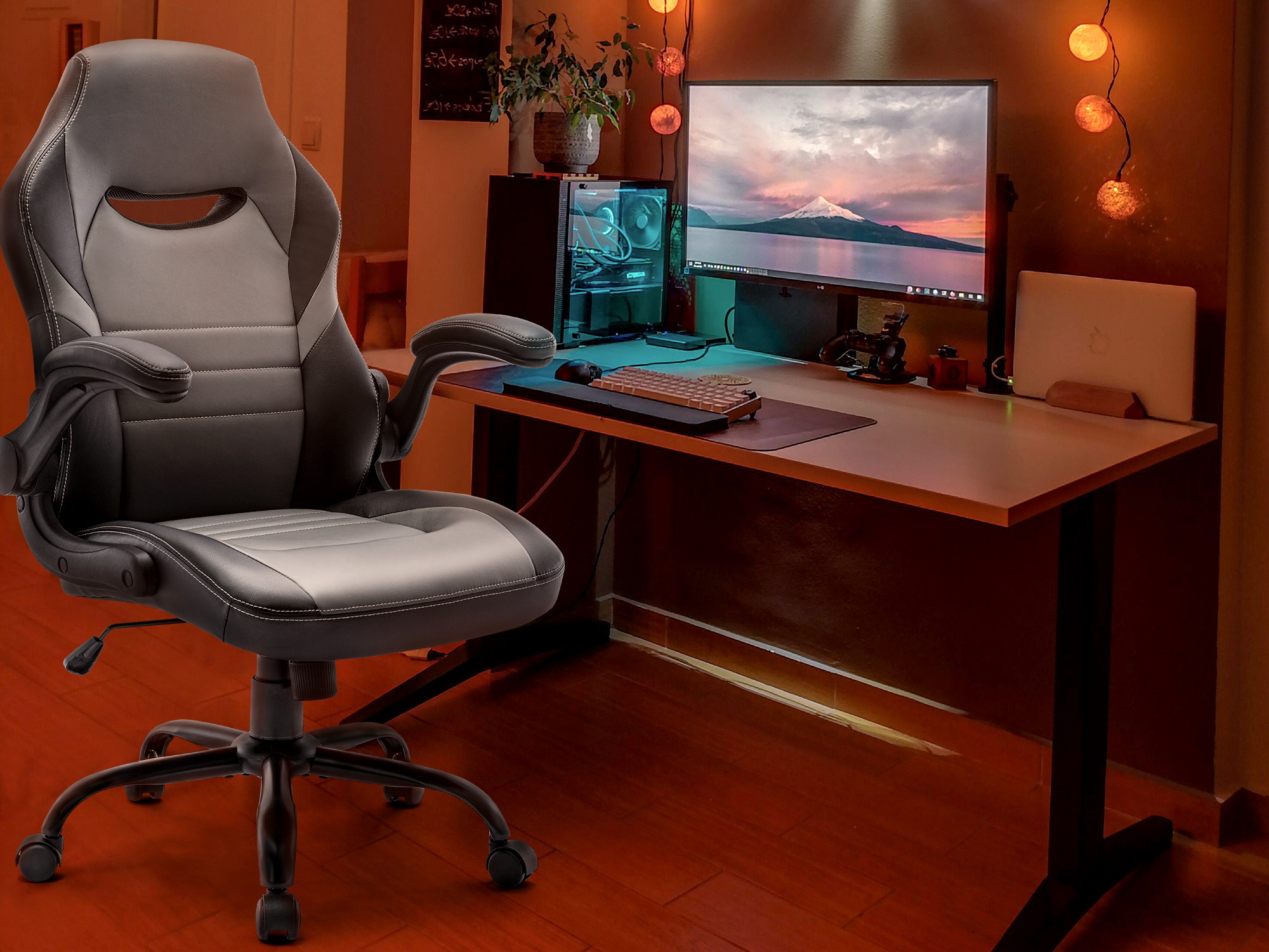 STARSPACE Cost-effective Gaming Chair Durable And Comfortable Ergonomic Adjustable Racing Game Desk Chair