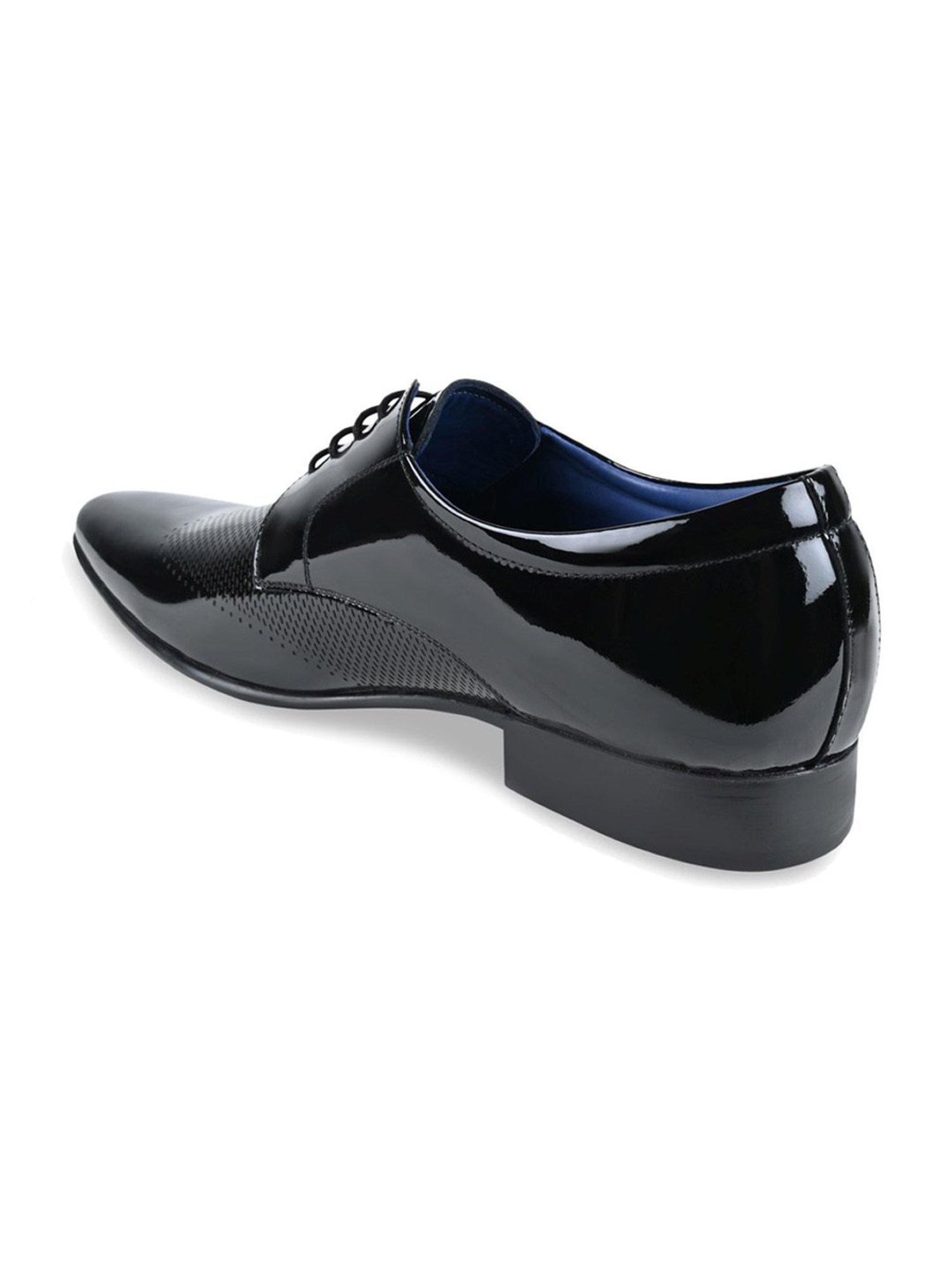 Regal Men's Black Derby Shoes