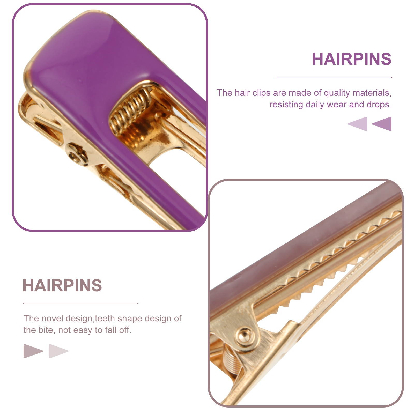 6 Pcs Lovely Hair Clips Hairpins Hair Accessories Hair Decorations for Girls