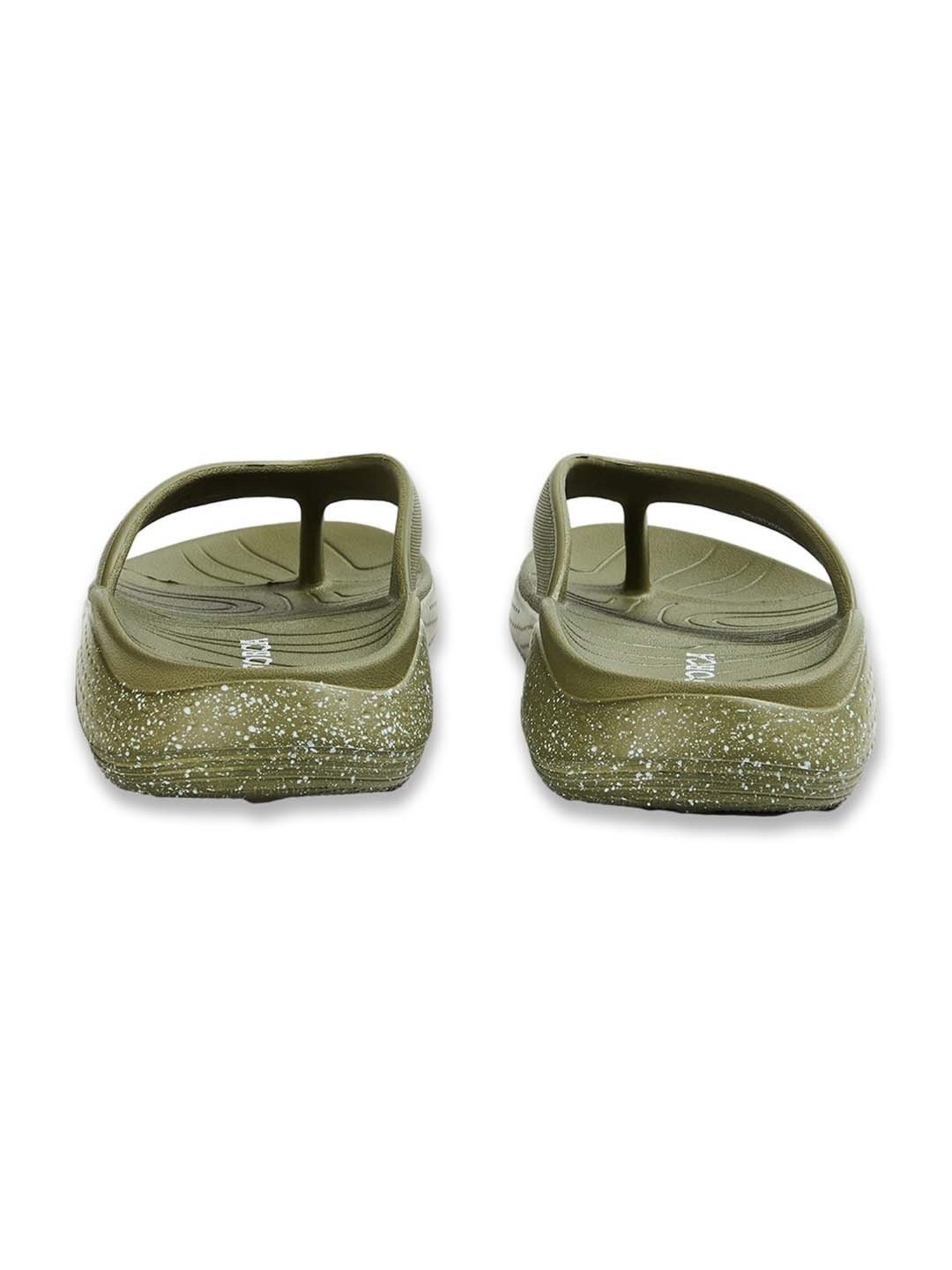 Forca by Lifestyle Men's Olive Flip Flops