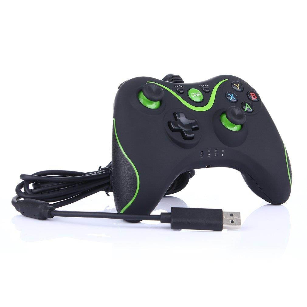 USB Wired Game Control With Adjustable Vibration Game-pad For Xbox One