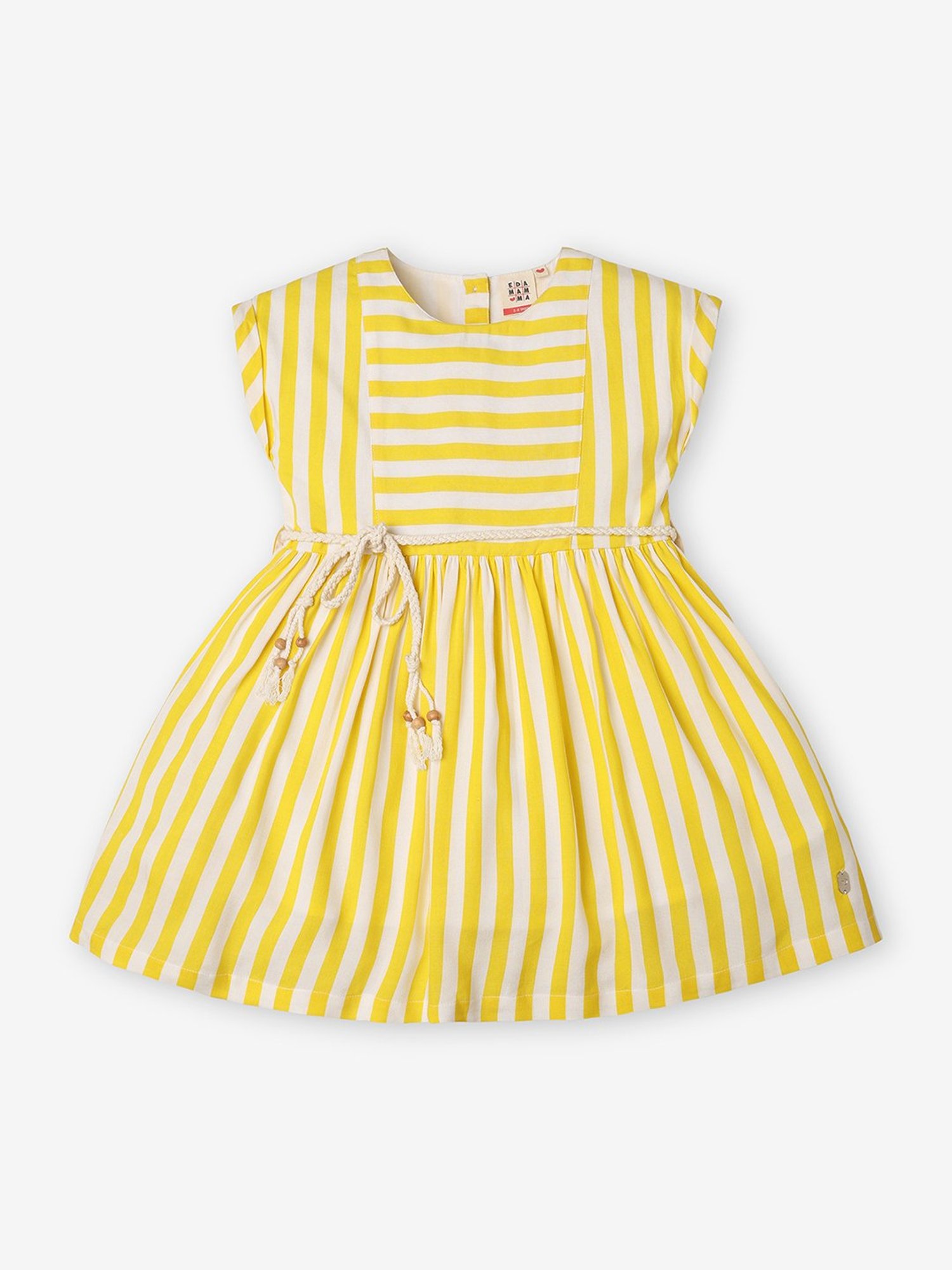 Budding Bees Kids Multicolor Floral Print Dress