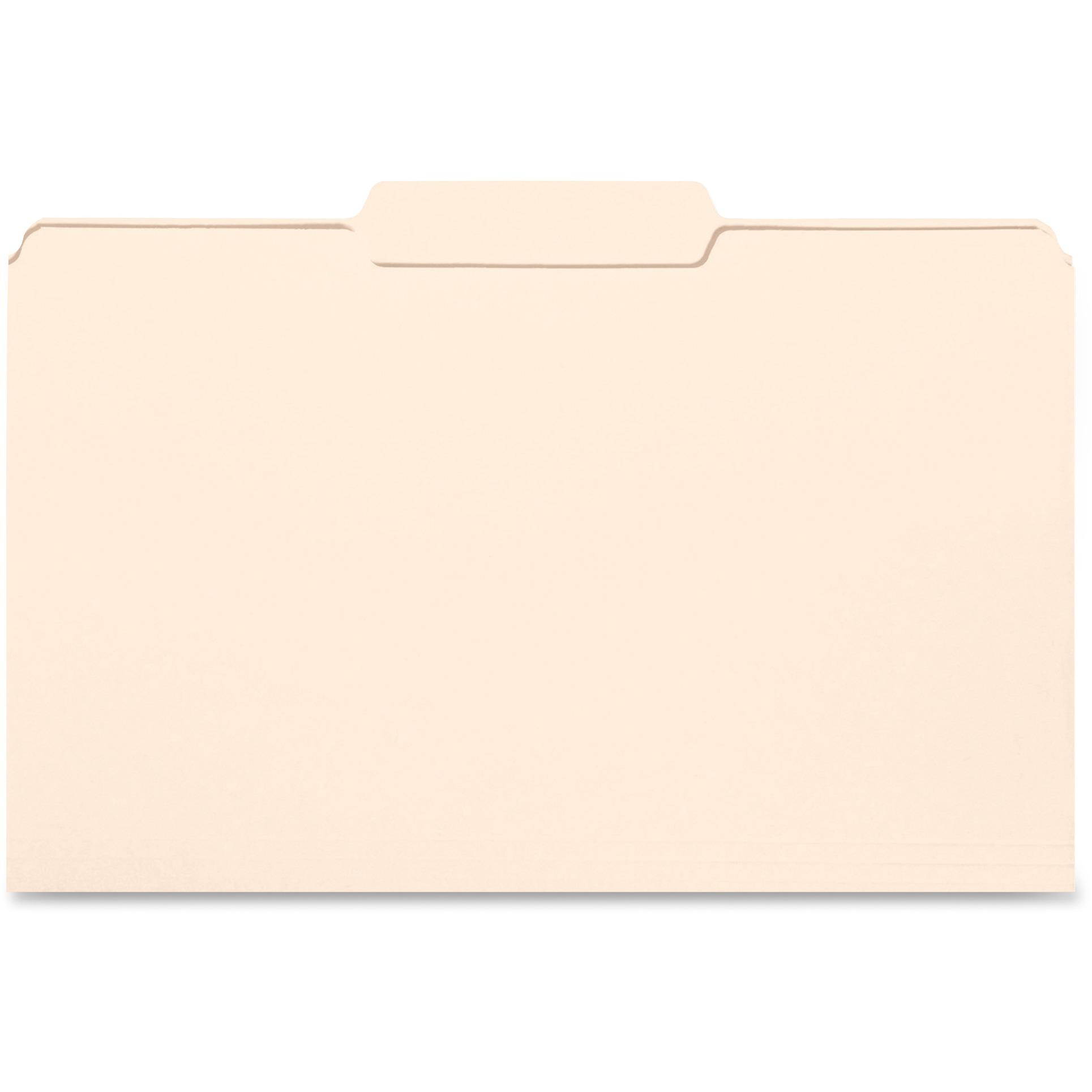 Business Source File Folders 1/3Cut 3/4" Exp Lgl POS 2 100/BX MLA 99725