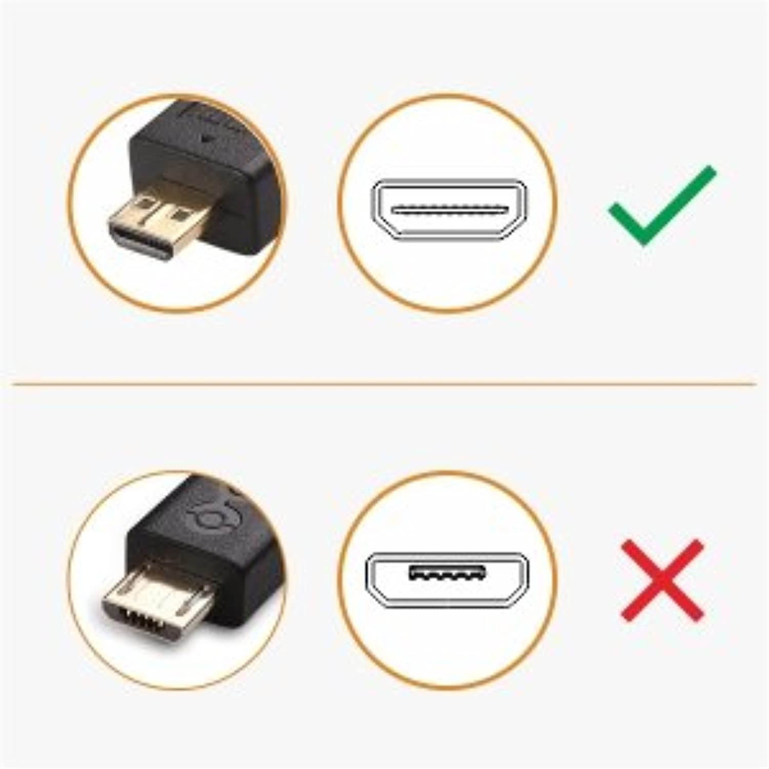 Cable Matters 2-Pack High Speed HDMI to Micro HDMI Cable (Micro HDMI to HDMI) 4K Resolution Ready - 3 Feet