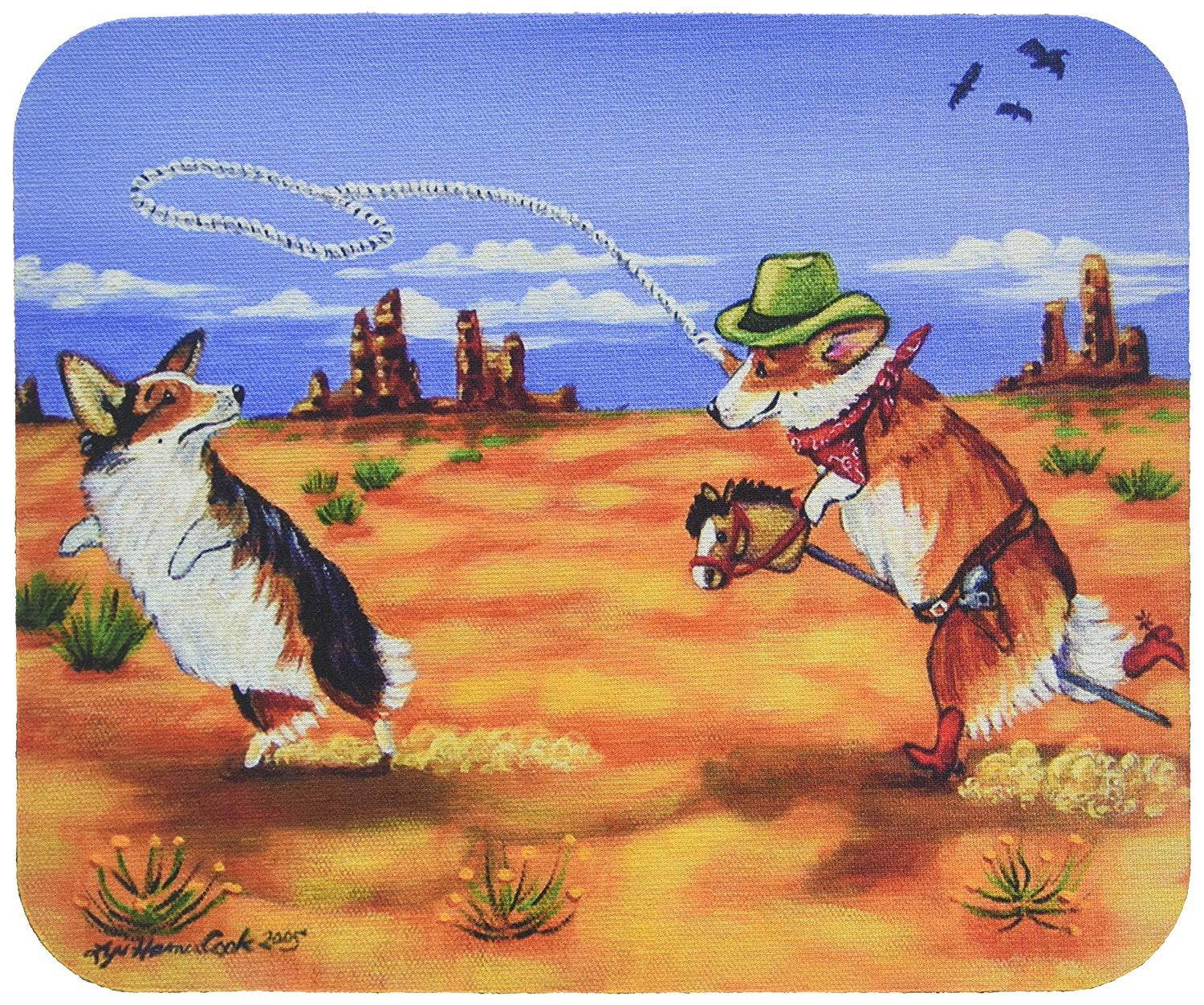 Caroline's Treasures Mouse/Hot Pad/Trivet, Corgi (7290MP)