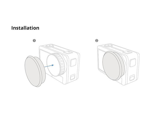 Pgytech P-11B-021 Accessory Action ND-PL Filter Gradient Set - Professional