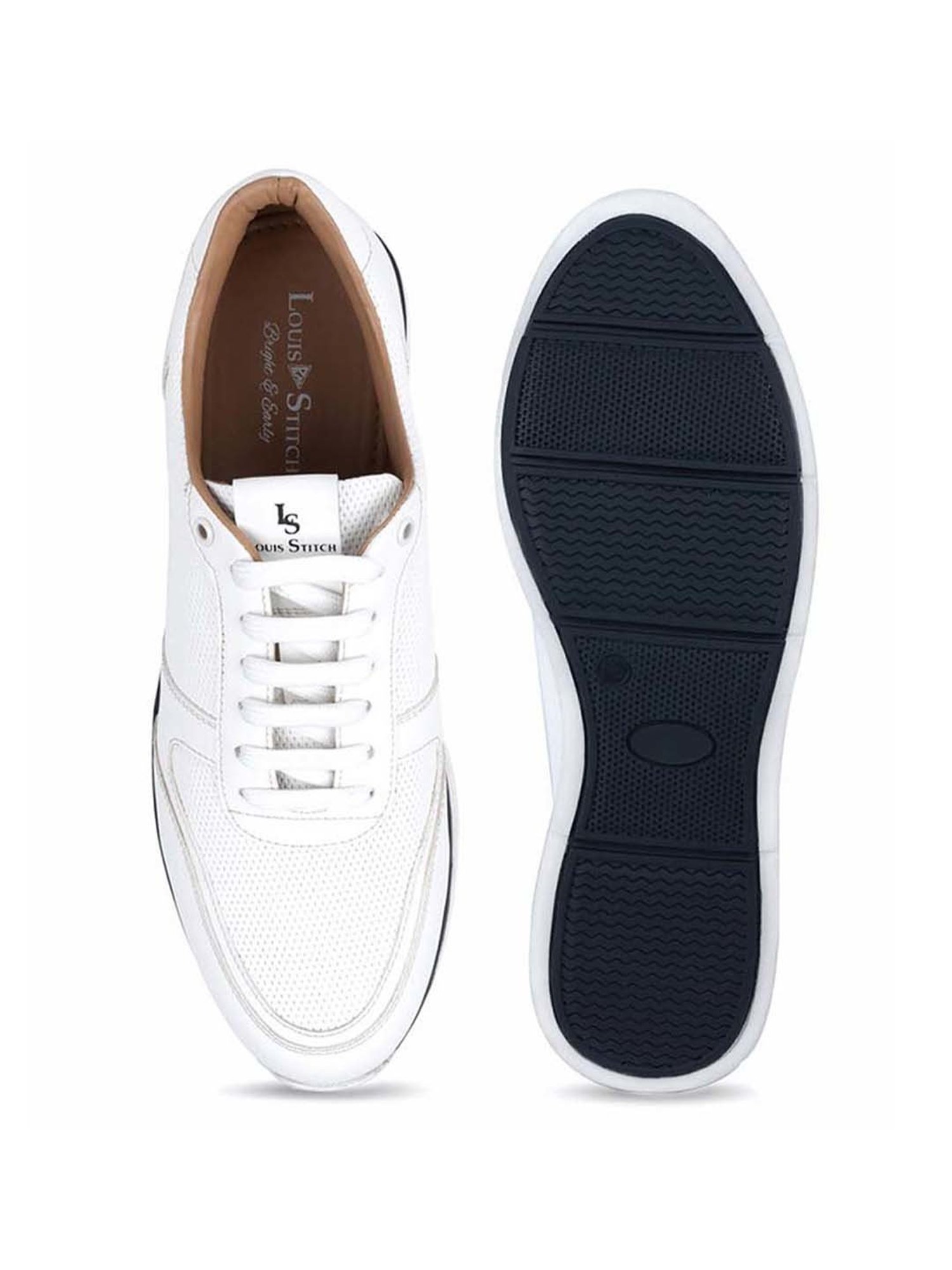 Louis Stitch Men's Canadian White Casual Sneakers