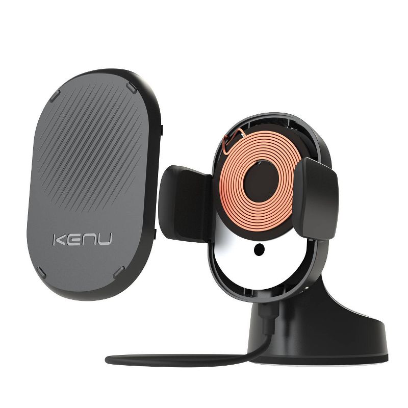 Kenu Airframe Wireless Fast Qi Charging Vent Mount - Black