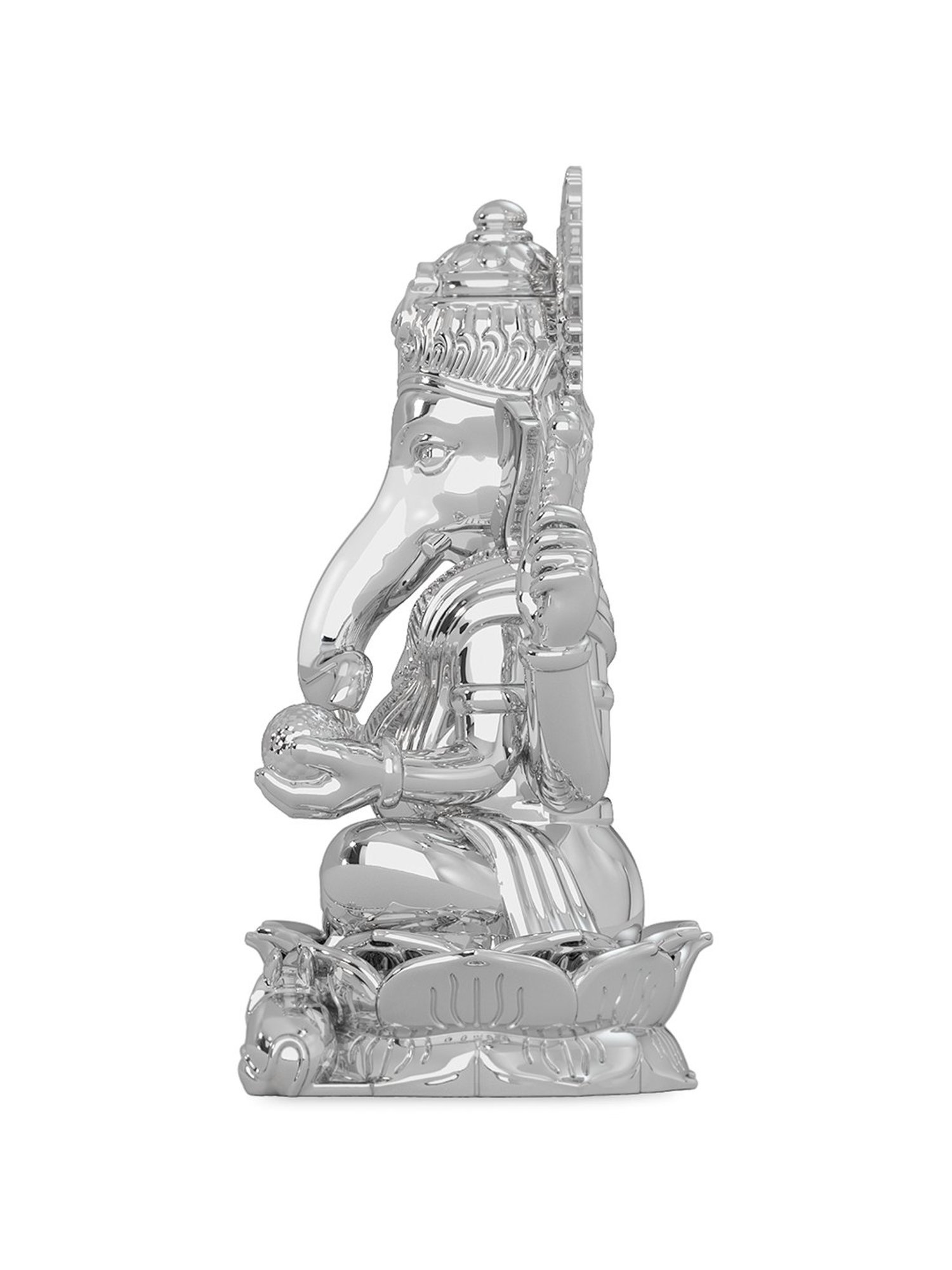 Sri Jagdamba Pearls 0.8 Silver Vishnu Idol
