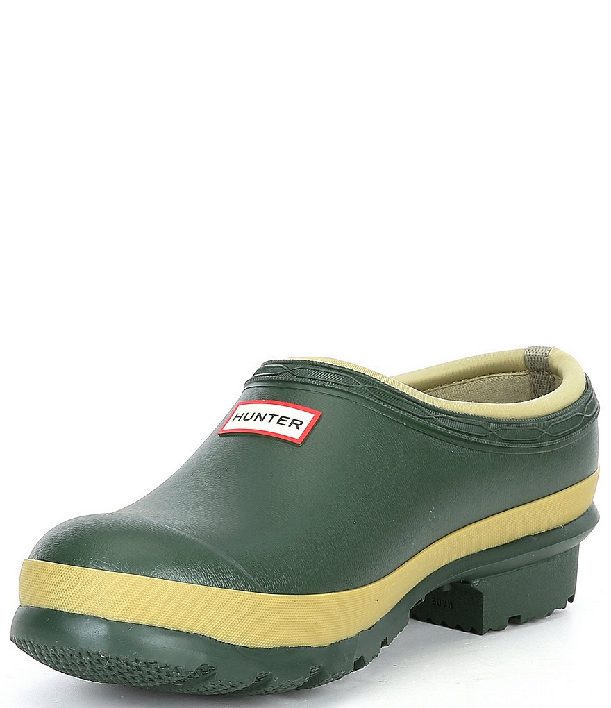 Hunter Gardener Neo Lined Waterproof Clogs