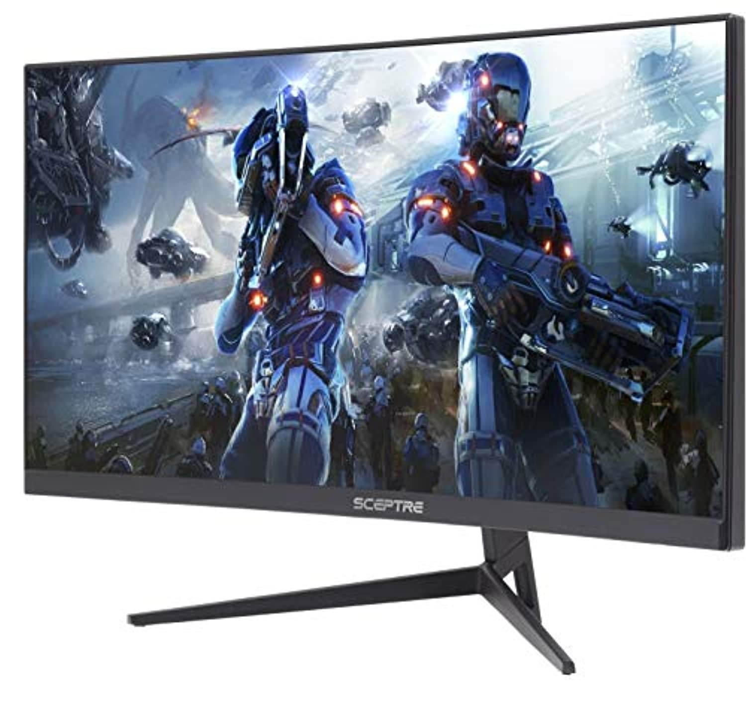 Sceptre 30 inch Curved Gaming Monitor 21:9 2560x1080 Ultra Wide Ultra Slim HDR400 1ms HDMI DisplayPort up to 200Hz Build-in Speakers, Picture by Picture Metal Black (C305B-200UN1) (C305B--200UN1)
