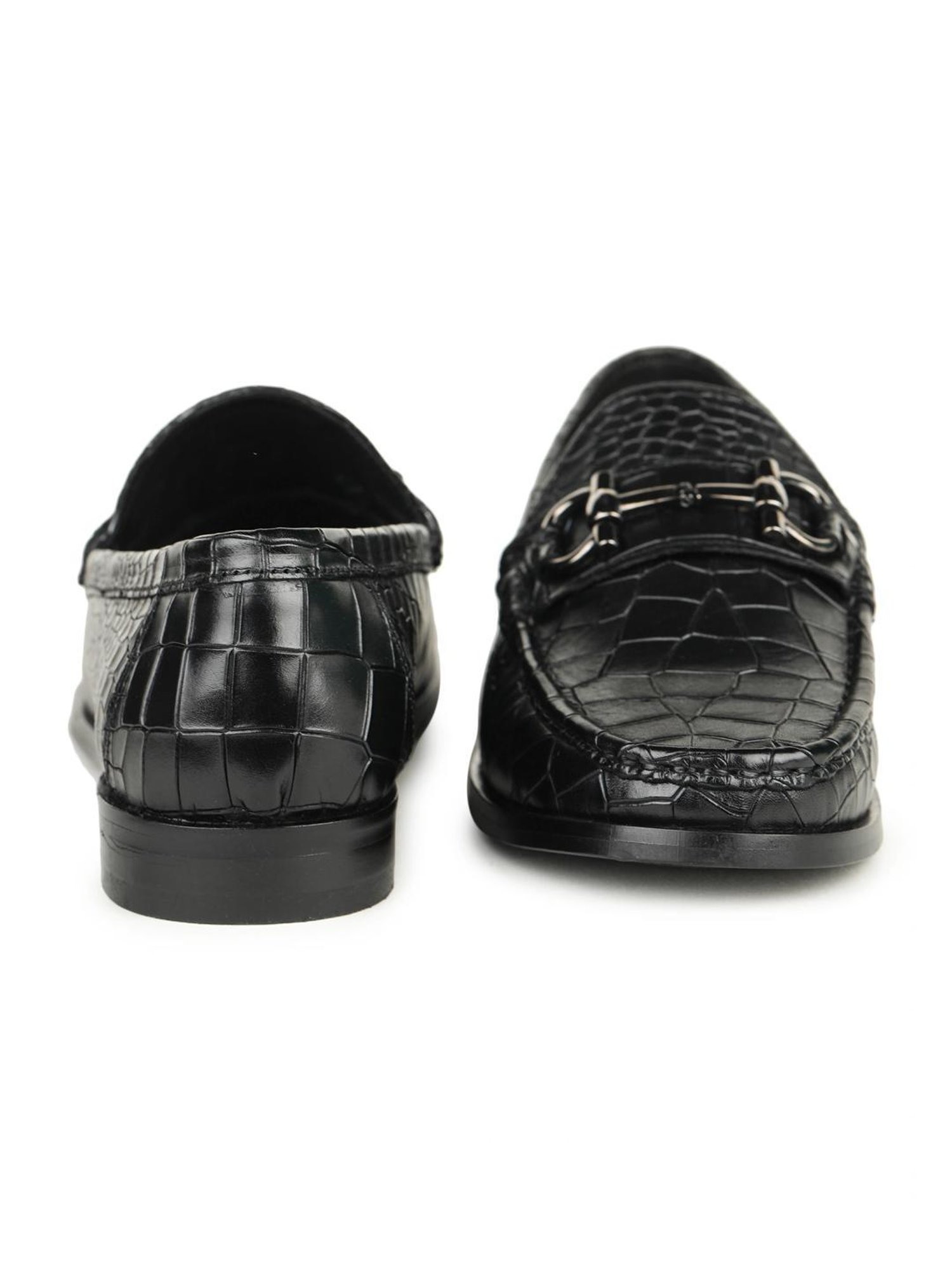 Britmen Men's Black Casual Loafers