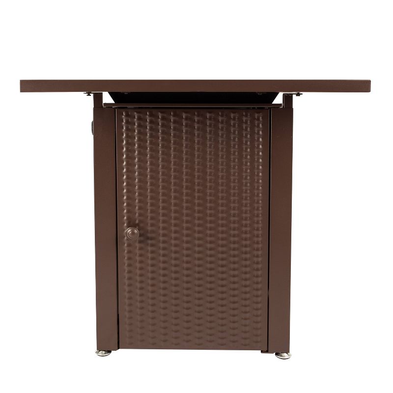 Pleasant Hearth Grant Gas Fire Pit Table