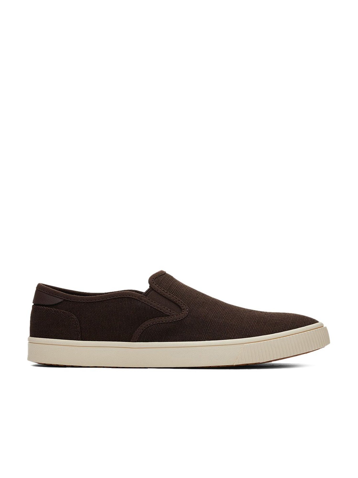 TOMS Men's Baja Dark Brown Plimsolls