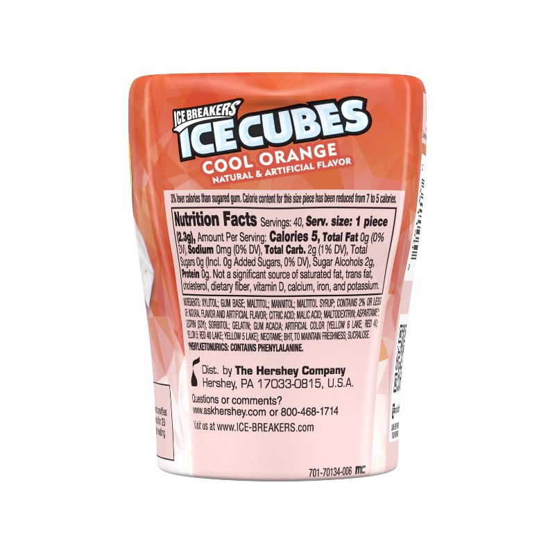 Ice Breakers Cool Orange Ice Cubes Gum - 3.24oz