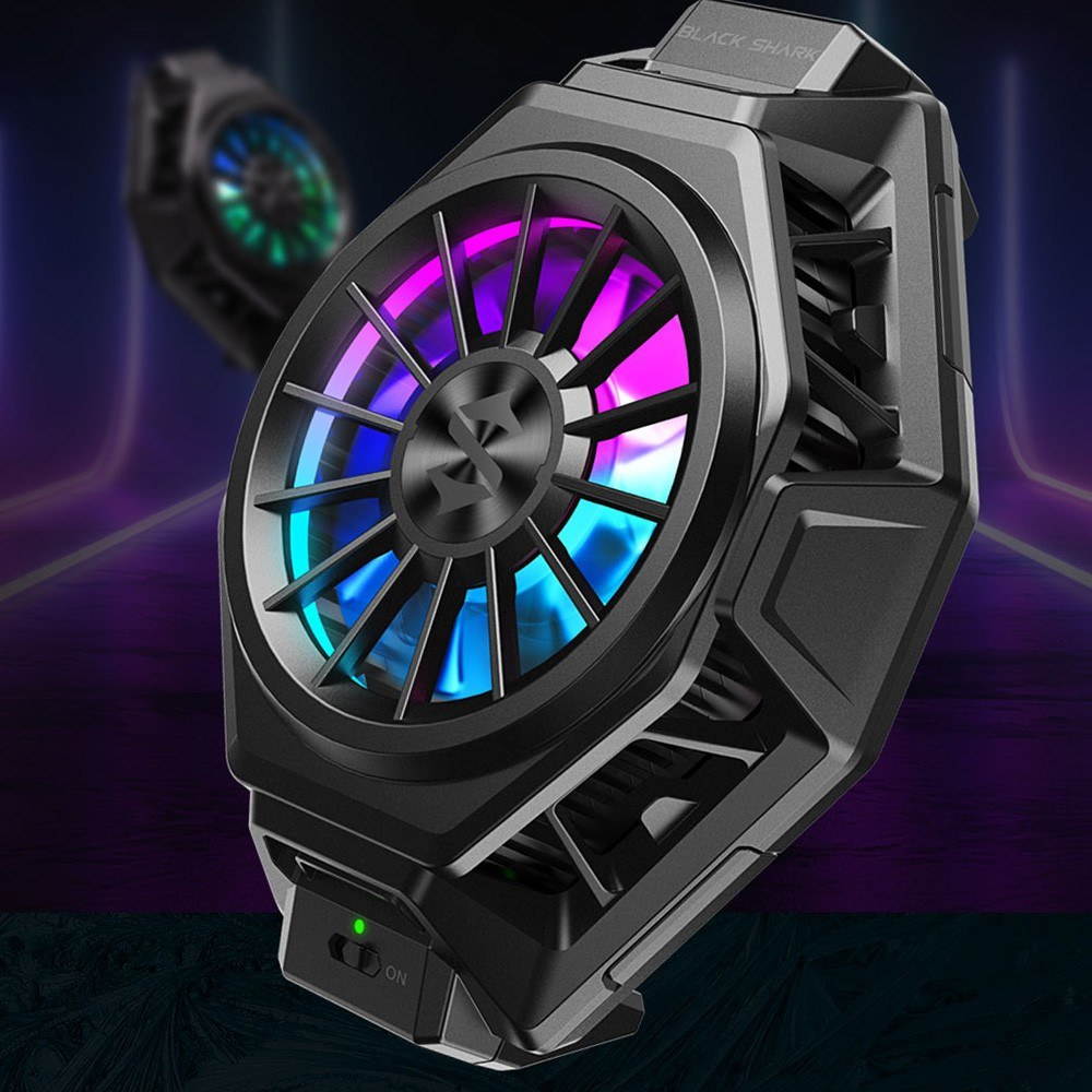 Xiaomi BlackShark FunCooler Pro BR20 Cool Cooling Back Clip Type-C Bass Mini Radiating Device For Xiaomi iPhone Huawei Samsung Mobile Phone