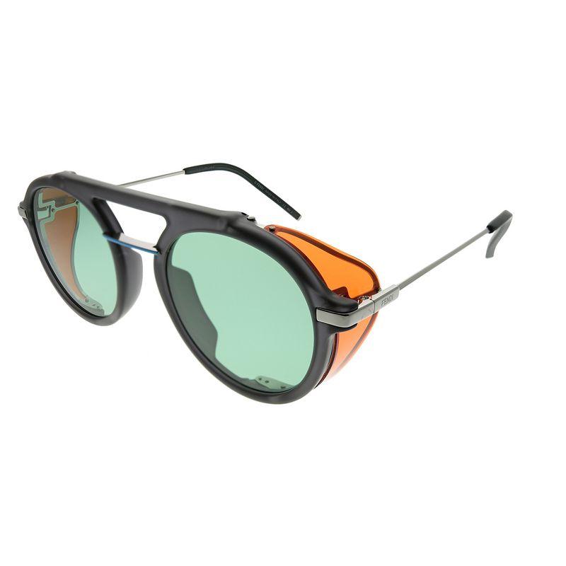 Fendi Fendi Fantastic  KB7 Unisex Round Sunglasses Grey 52mm