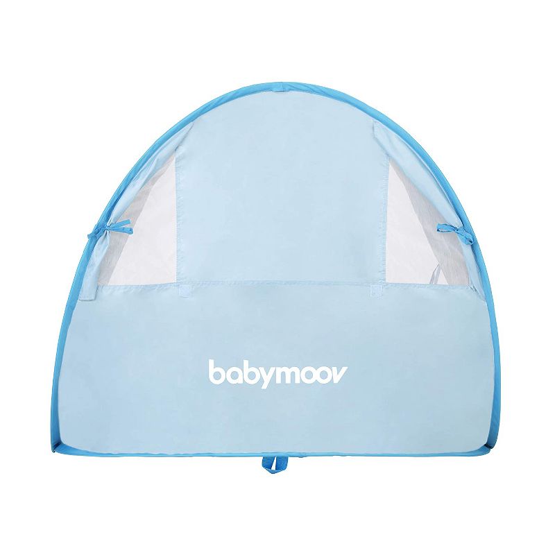 Babymoov Kid's UV Resistant Portable Pop-Up Sun Shelter Play Tent with Convenient Carry Bag for Babies to Young Kids, Blue