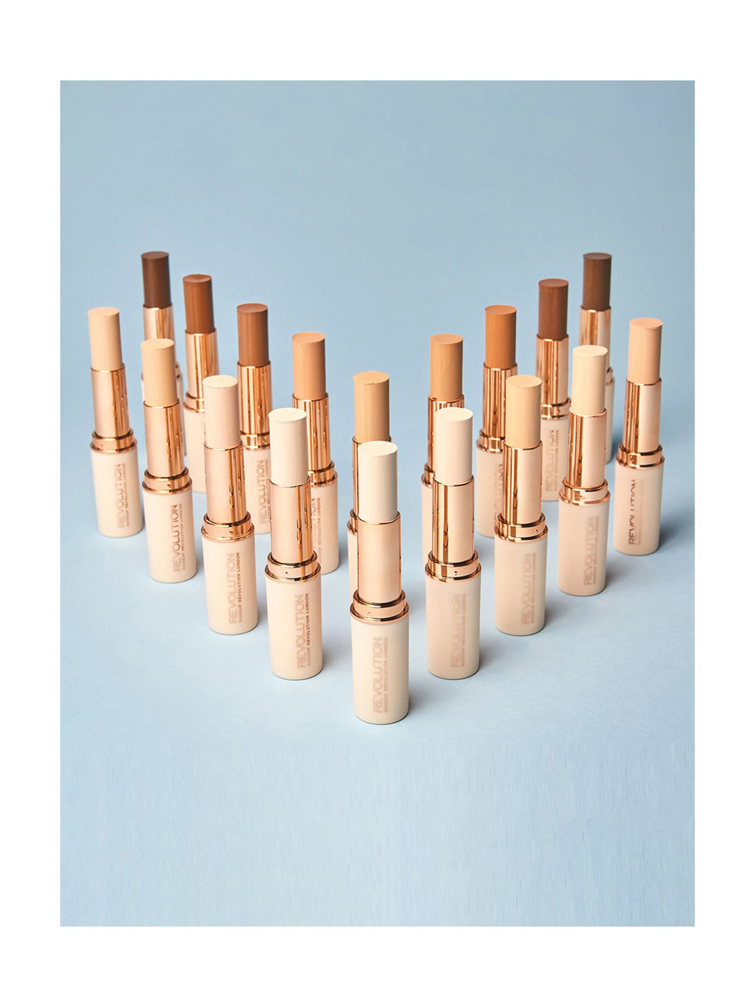 Makeup Revolution Mix 'N' Match Foundation Medium (F7 & F12) - Pack of 2