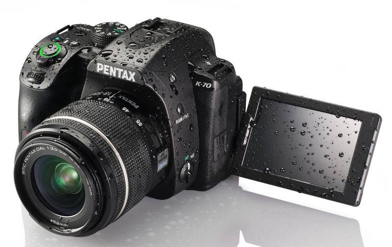 Pentax K-70 24MP DSLR with 18-55mm WR Lens and Extended Warranty