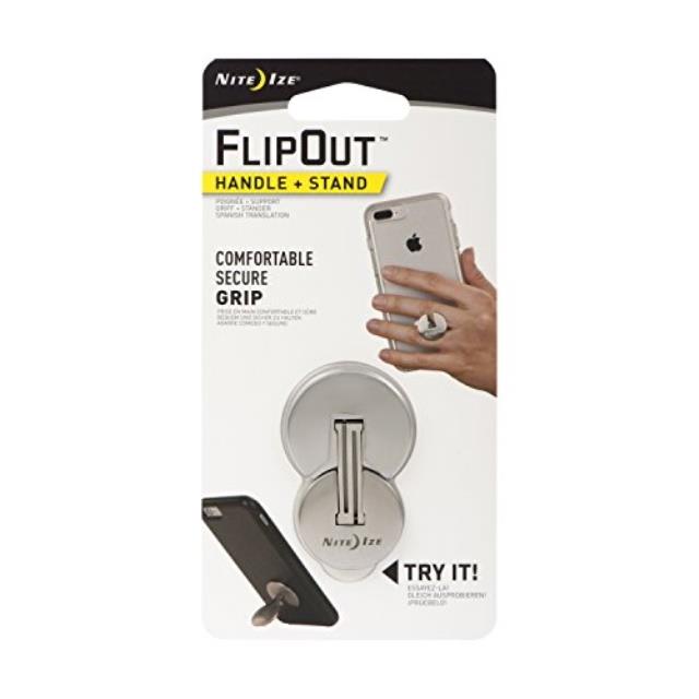 Nite Ize FlipOut - Low Profile Folding Handle and Stand for Smartphones