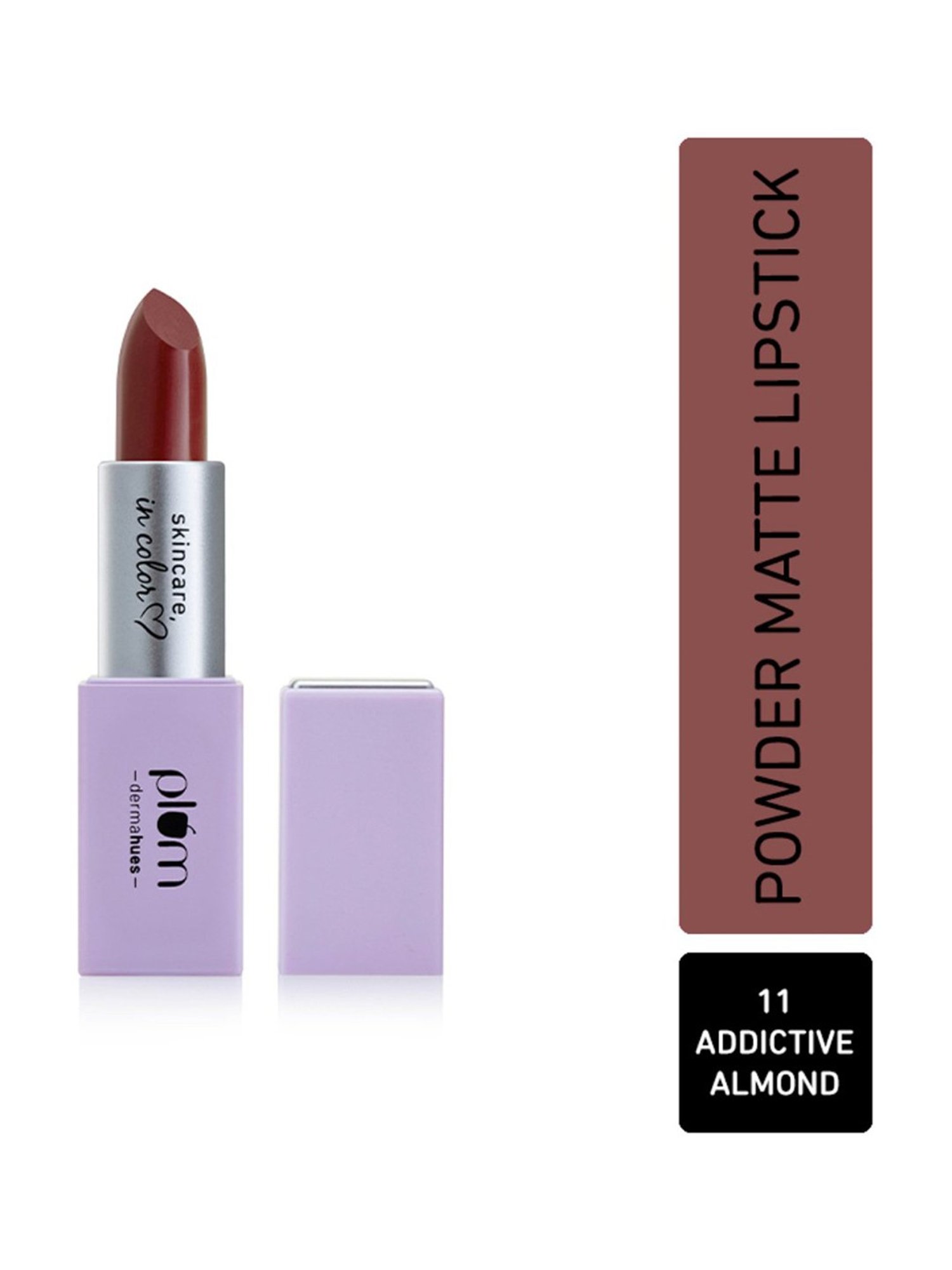 Plum Velvet Haze Matte Lipstick 11 Addictive Almond - 4.2 gm