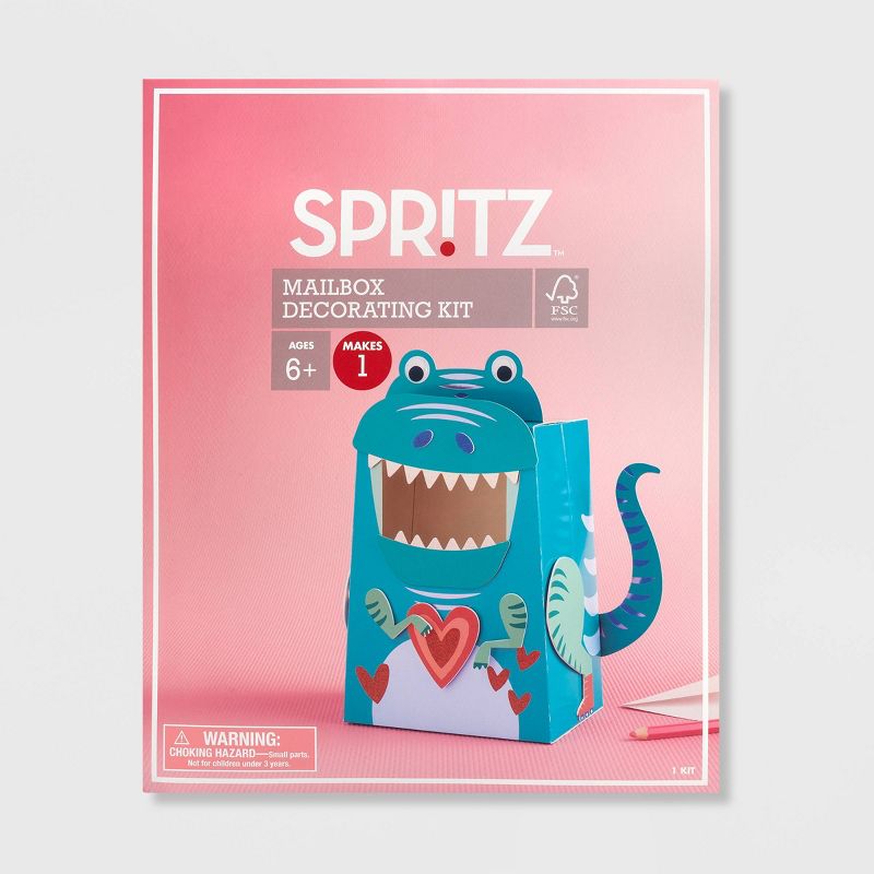 Mailbox Valentine's Character Kits T-rex - Spritz™