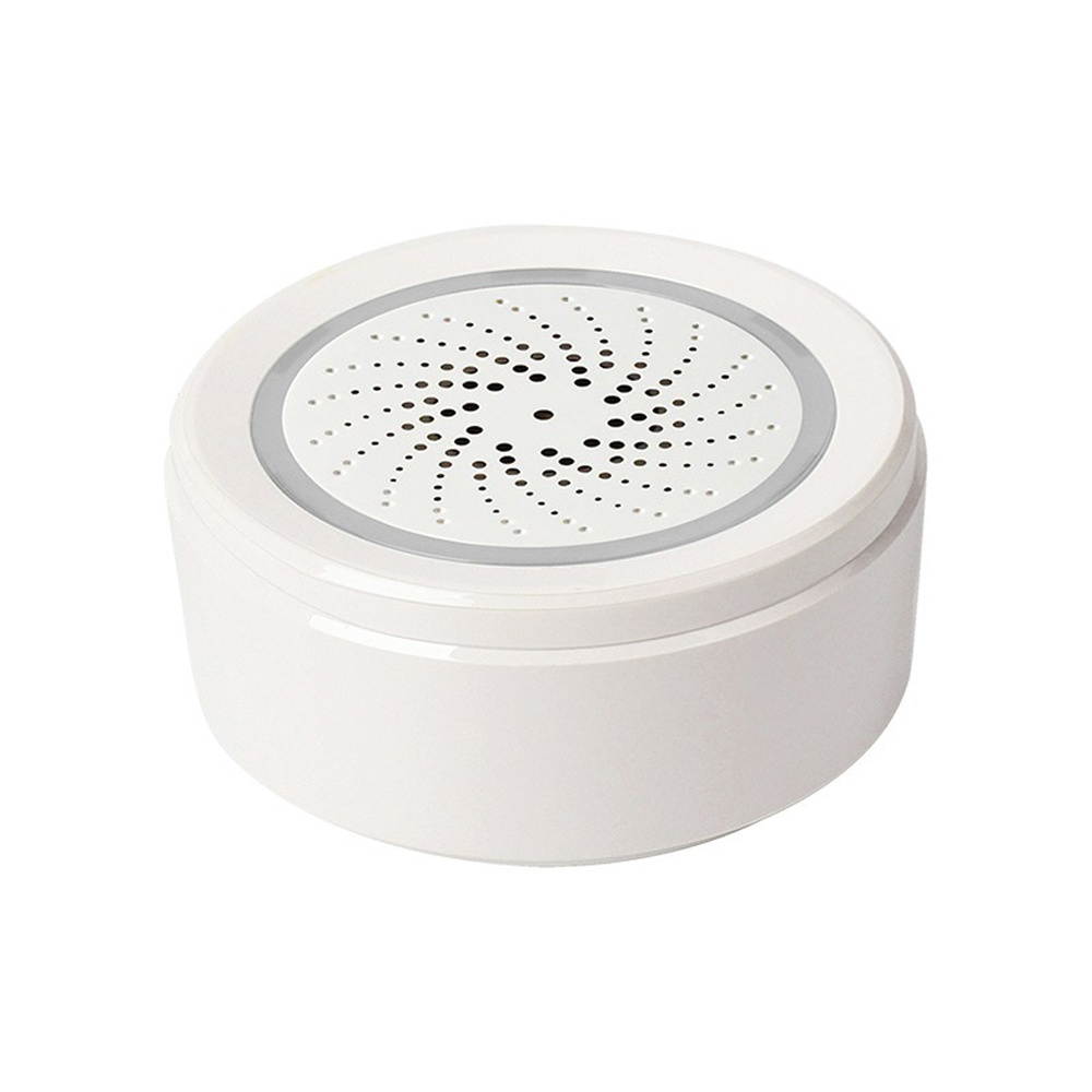 Intelligent WiFi Temperature Humidity Sensor with Alarm High Accurancy Environmental Detector Environment Quality Tester Compatible with Tuya
