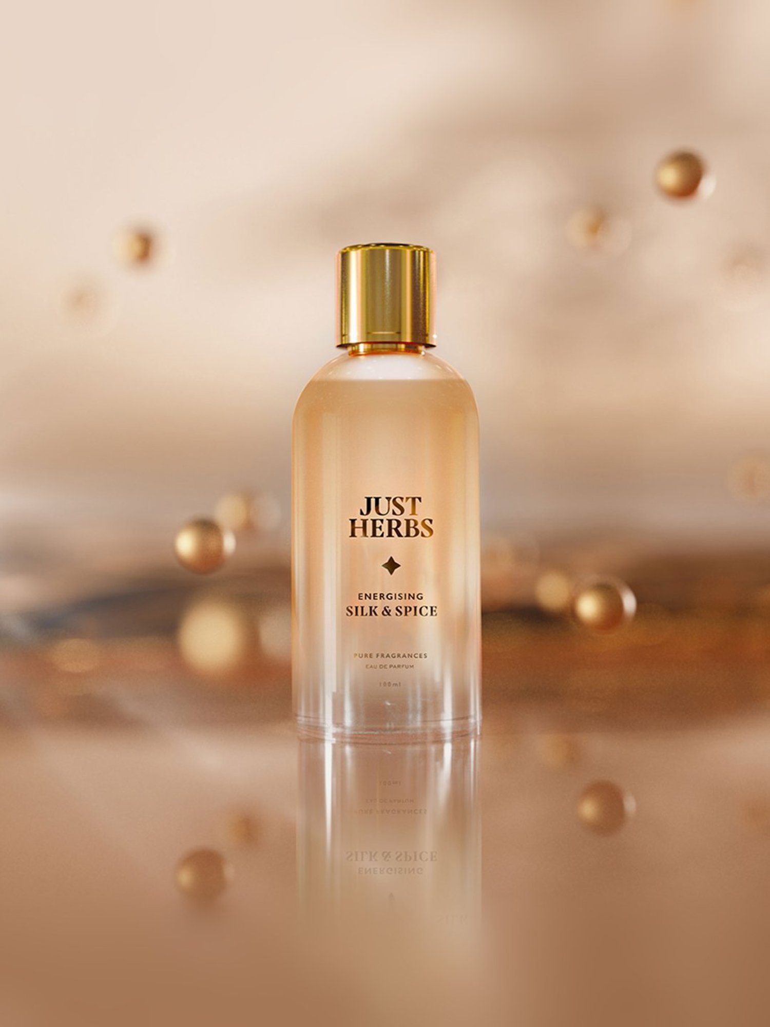 JUST HERBS Energising Slik & Spice Eau de Parfum - 100 ml