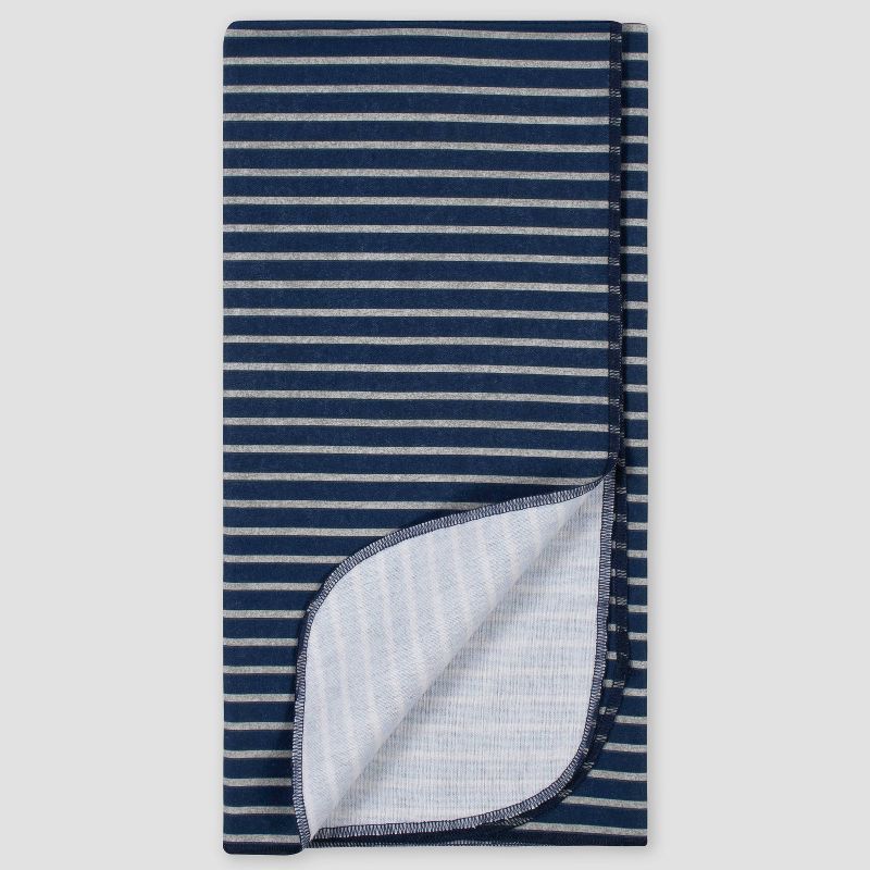 Gerber Baby Boys' 4pk Dino Flannel Blanket Set - Purple